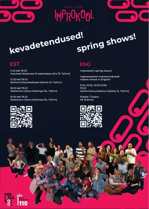 Improkool shows poster
